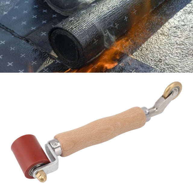 Rodillo Alisador De Juntas, Herramienta De 40mm De Silicona Para Alisar Juntas De Techos De PVC/TPO/EPDM Con Estructura Desmontable, Diseño De Cojinete Y Mango De Gangwood