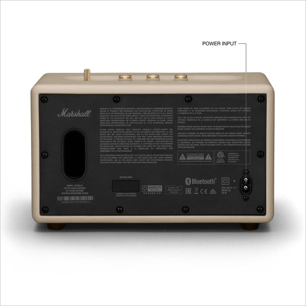 Bluetooth Home Speaker Marshall Acton III Cream - Walmart.ca