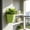 Green, variant on Home Decor,Indoor Outdoor Wall Mounted Planters With Drainage Holes Ideal For Decorating Balconies And Terraces With Greenerys,Man Gifts(Blue)
