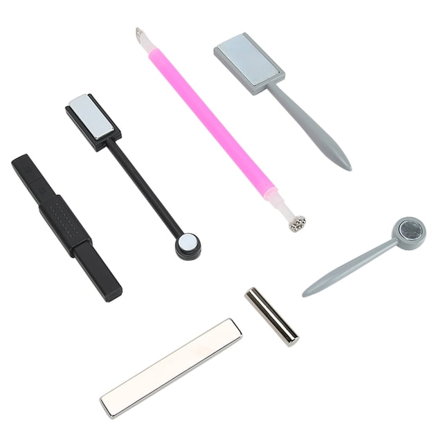Fugacal Herramienta de manicura Gel para ojos de gato Juego de imanes para ojos de gato