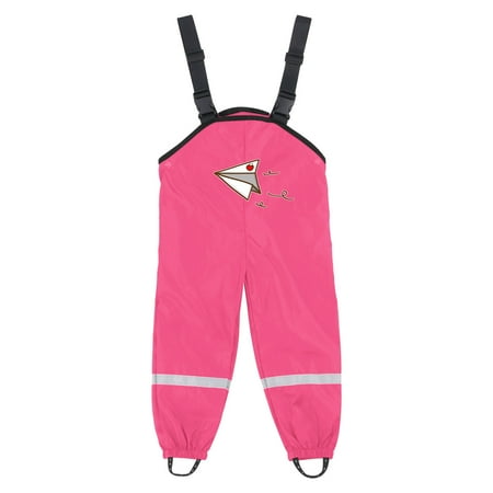 

NEGJ Unisex Children s Rain Dungarees Windproof and Waterproof Mud Trousers
