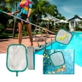 thumbnail image 1 of Dvkptbk Pool Skimmer Net Swimming Pool Leaf Skimmer Rake Net Hot Tub Spa Cleaning Leaves Mesh Tool Pool Net for Cleaning Swimming Pools, Spas and Fountains, Pool Accessories, 1 of 9