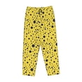 thumbnail image 4 of Naloa Blue Spots Print Women’s Ultra-Soft Comfy Pajama Lounge Pants with Pockets & Drawstring, 4 of 8