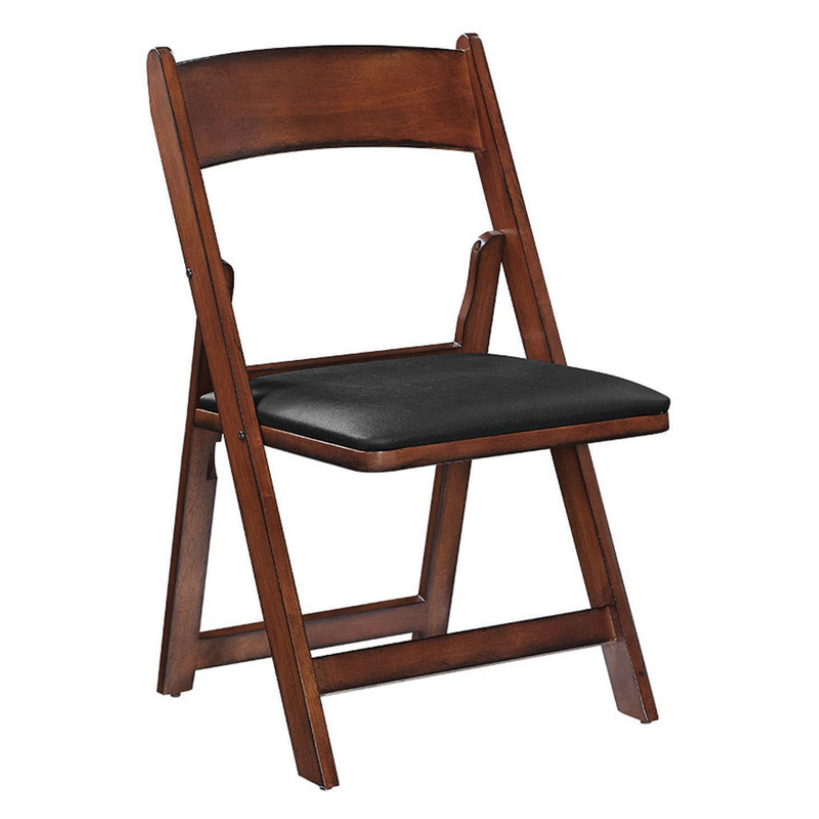 RAM Game Room Faux Leather Upholstered Folding Chair - Walmart.com