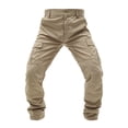 thumbnail image 5 of Domzest Tectical Pants for Men Stretch Ripstop Waterproof Cargo Pants with Pockets Hiking Big and Tall Work Pantalones Khaki 2XL, 5 of 8
