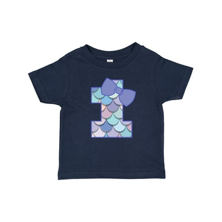 

Inktastic 1st Birthday Mermaid 1 Year Old Gift Baby Girl T-Shirt