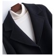 thumbnail image 2 of Maydear Women's Autumn Woolen Coat, Medium-length Style Double-Faced Wool Coat Suit Jacket, 2 of 4