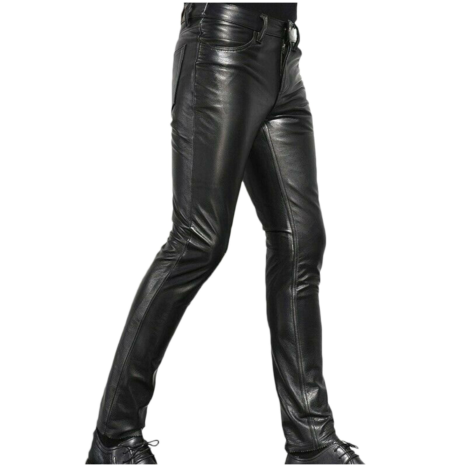 Fartey Men Plus Size Jeans Pant Zipper Button Straight Leg Denim Trousers with Broken Holes Pockets Slim Fit Pants, M-4xl, Men's, Size: Large, Black