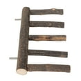 thumbnail image 1 of Ladder, Multi Step Ladder Supports Multiple Angles Bird Wooden Ladder  For Pet Supplies 5 Step,7 Step, 1 of 8