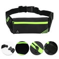 thumbnail image 3 of Unique Bargains 1 Pc Reflective without Kettle Bag Running Waist Pack for Hiking Gym EVA Black, 3 of 4