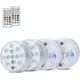 thumbnail image 2 of Luz subacuática, luces subacuáticas LED, iluminación de piscina, luz magnética impermeable con control remoto, Ip68, 13 LED que cambian de color, fiesta subacuática LED, 2 of 5