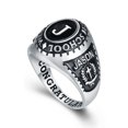 thumbnail image 3 of Mementos PJM Men's Class Rings Customized 10kt White Gold for High School or College Graduation, 3 of 4