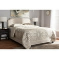 thumbnail image 6 of Baxton Studio Odette Modern and Contemporary Light Beige Fabric Upholstered King Size Bed, 6 of 7