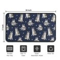 thumbnail image 5 of Siberian Husky Door Rugs,Washable Non Slip Door Mats Indoor,Decorative Door Mats,Entry Mat Indoor for Entrance,Bedroom,Kitchen,Bathroom,30"x17", 5 of 6
