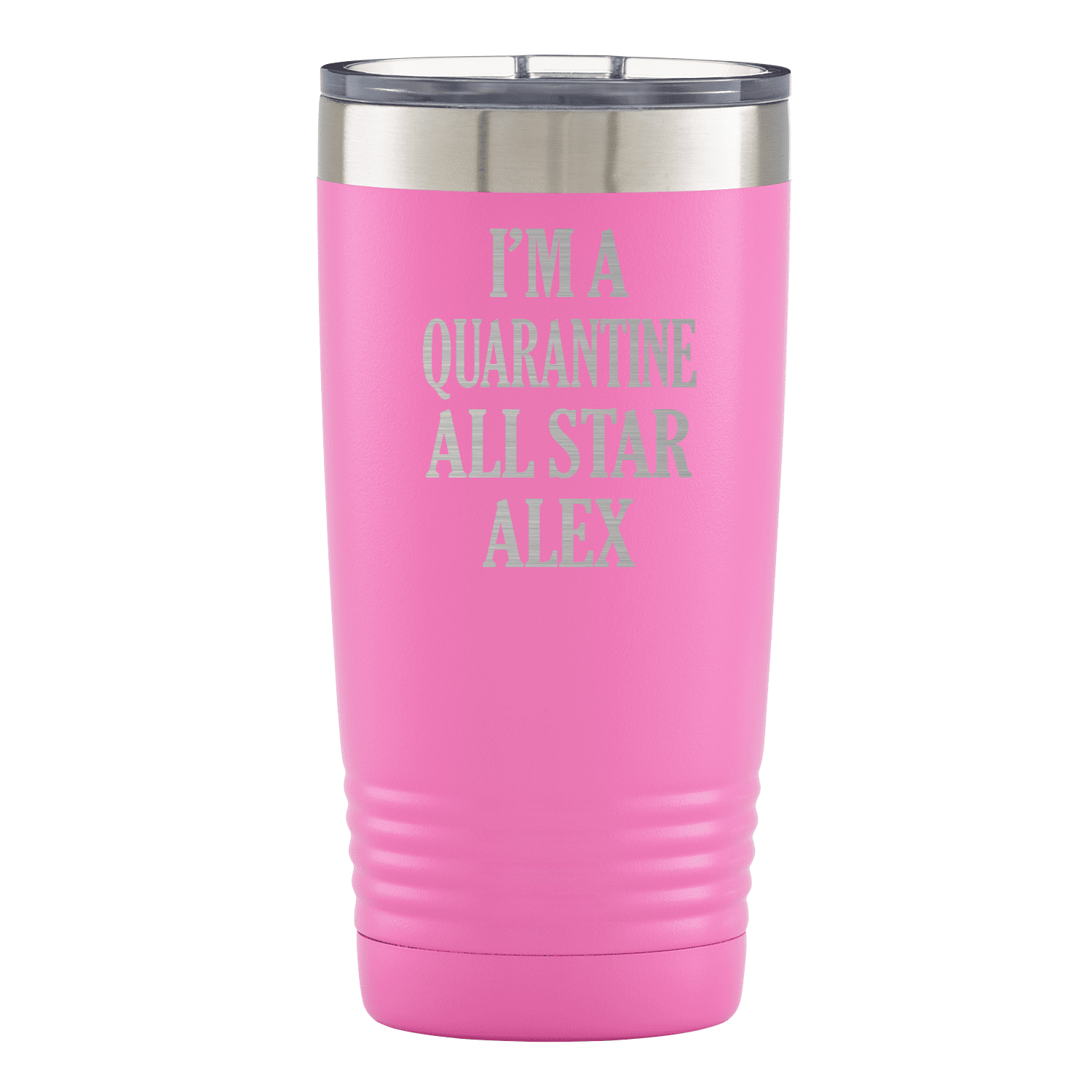Personalized Create Your Own 20 oz. Tumbler Pink