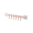 thumbnail image 1 of Moyic Gancho para utensilios de cocina de trapo montado en la pared, colgador de toallas de ropa trasera multiusos, estante de almacenamiento Accesorios de baño Rosado, 1 of 6