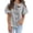 Black, variant on Endives Womens Short Sleeve Shirt Summer Fashion Ruffled Collar Striped Printed Casual Button Down Shirt Summer Sky Blue