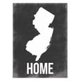 thumbnail image 2 of Grey, Jace 19x24 White Modern Wood Framed Museum Art Print Titled - New Jersey Home, 2 of 4