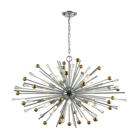 

Elk Home Williston 39 Wide 10-Light Chandelier - Polished Chrome