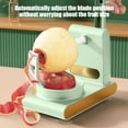 thumbnail image 3 of Btafrte Cortador Manual Frutas Rebanador Regalos Perfectos Suministros para Máquina Peladora Alimentos (C), 3 of 8