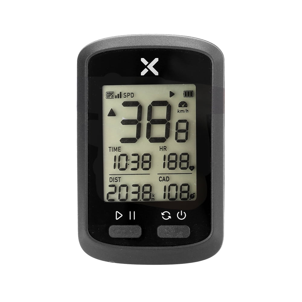 GPS Cycling Computer Wireless Bike Speedometer Odometer Cycling Tracker IPX7 Road Bike MTB Bicycle Bluetooth ANT with Vortex Speed Cadence Sensor XOSS G 