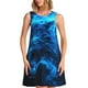 thumbnail image 1 of Fotbe Wolf Vestido de Verano sin Mangas para Mujer – Vestido Midi Línea A, Estilo Camiseta Floral, Vestido Playero Casual y Fluido, 1 of 7