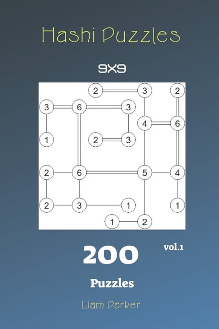 Hashi Puzzles: Hashi Puzzles - 200 Puzzles 9x9 vol.1 (Series #1 ...