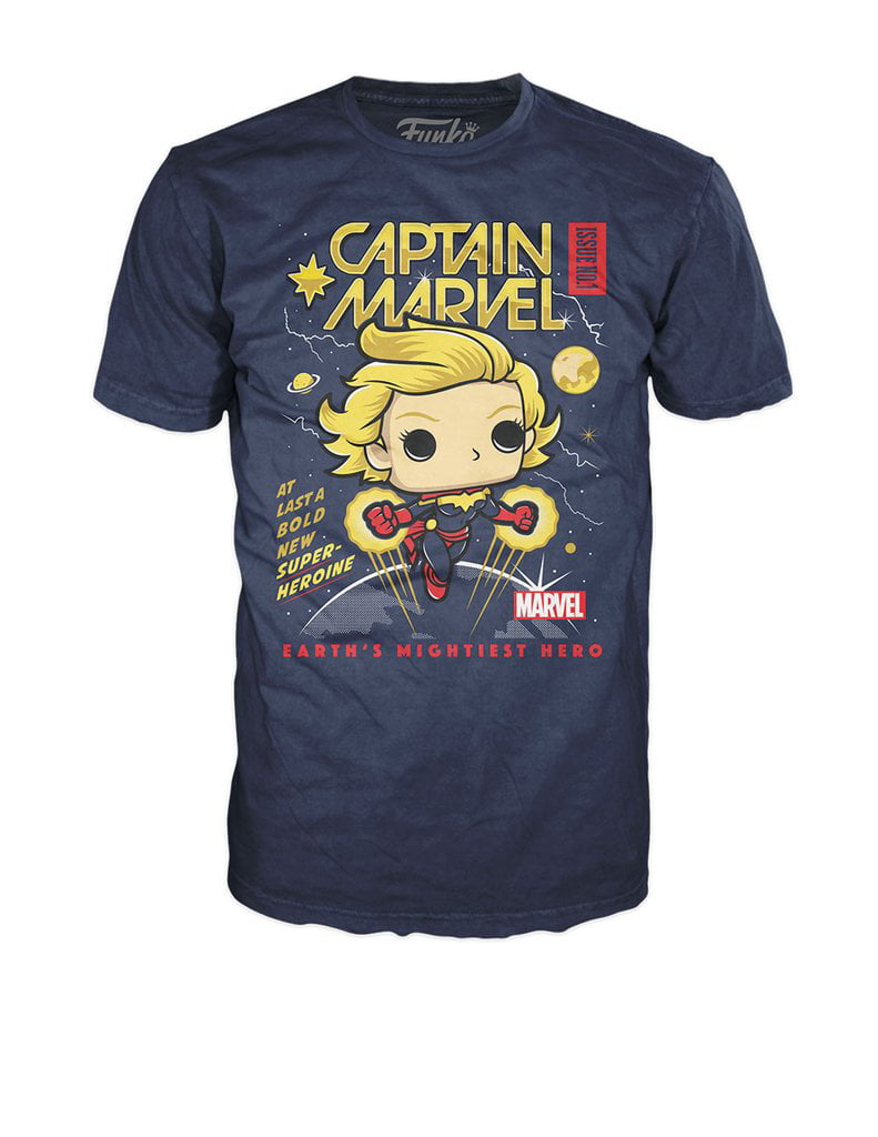 captain marvel funko pop shirt
