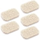 thumbnail image 1 of Jabonera de 5 piezas, accesorio para baño/cocina, jabonera de lufa natural de 7x11x1 cm, fácil de limpiar y protección del medio ambiente (beige, elipses) Rojo Verde Cocina, Decoración y Otros, 1 of 5