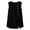 Black#tie front sleeveless blouses, variant on aohooy Women Summer Tops Button Down Sleeveless Shirts Tie Front Gauze Tunic Blouse Crew Neck Loose Button Tank Top Gray,L