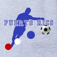thumbnail image 2 of CafePress - Puerto Rico Soccer - Cute Infant Baby Football Bodysuit, 2 of 3