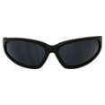 thumbnail image 2 of Global Vision Hercules 1 Wraparound Motorcycle Riding Glasses for Men Z87.1 Scratch-Resistant Black Frame w/ Super Dark Lens, 2 of 6