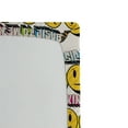 thumbnail image 3 of Ambesonne Emoji Fitted Sheet, Confused Faces Groovy Art, California King, Mustard White and Multicolor, 3 of 3
