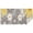 Gray Daisy Flower, variant on Black Daisy Flower Golden Centers Pattern Rectangle Tablecloth 60"x84",Waterproof Polyester Rectangle Table Cloth, Wipeable Spillproof Polyester Tablecloth for Dining, Camping, Indoor and Outdoor