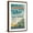Brown Frame, variant on Art.com Pennsylvania Railroad Travel Poster, Home for Christmas Photographic Print by David Pollack, Black Frame Wall Art, 17" x 23"