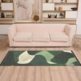 thumbnail image 2 of Yayeee Runner Rug for Bedroom 2'x6' Machine Washable Hallway Non Slip Mat, Black Abstract, 2 of 8