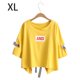 thumbnail image 1 of Camiseta casual de mujer con cuello redondo, media manga, blusa de algodón suelta para chica Jumpingount AP001743-08, 1 of 7