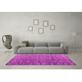 thumbnail image 3 of Ahgly Company Indoor Square Abstract Pink Modern Area Rugs, 5' Square, 3 of 4