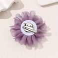 thumbnail image 5 of GKNET Fashion Vintage Camellia Flower Brooches For Women Corsage Badge Cloth Lapel WY4-Pink, 5 of 9