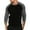 Black, variant on Fall Shirts for Men Men Casual Solid V-neck Long Sleeve Pullover Breathable Shirt Blouse Tops