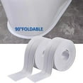 thumbnail image 1 of Bathroom Bathtub Seal, Self-adhesive Sealing Waterproof Silicone Tape for Sink, Kitchen Countertop, Shower, Toilet and Wall Corners (1.5" X 10.5FT , White), 1 of 6