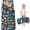 Football and Basketball Navy Pattern-1, variant on Football and Basketball Navy Pattern Teens Toddler Nap Mat with Pillow, Sleeping Mat Bag for Preschool Daycare 59"x22"
