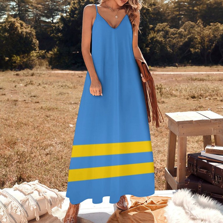 chinese dress ladies ARUBA MAXI DRESS  BLU Couture Clothing