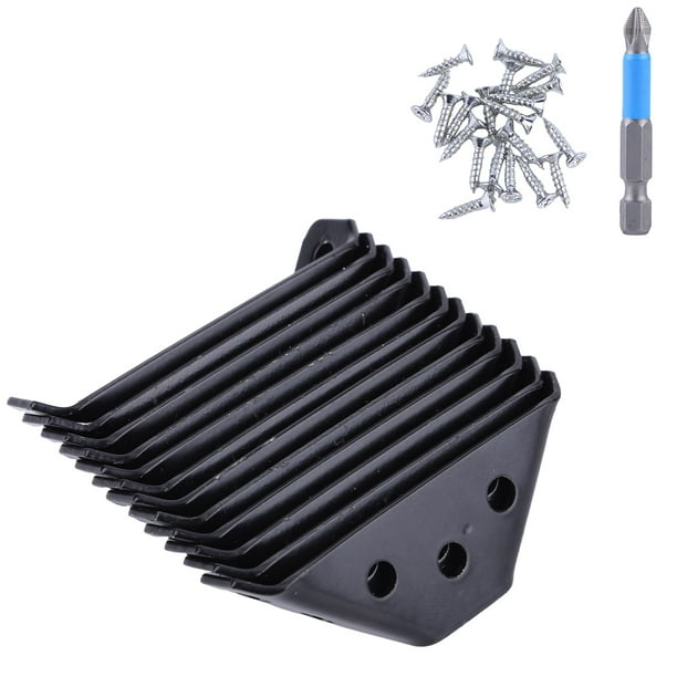Conector La Plataforma Ángulo Muebles Conectores Esquina Universales 12 PCS S
