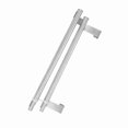 thumbnail image 4 of Porte-serviettes de bain rétractable en acier inoxydable, barre double/simple, étagère à serviettes de chambre (40-double), 4 of 4
