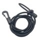 thumbnail image 2 of Cordón de Correa Elástica de 120 Cm, Cuerda de Seguridad con Mosquetón para Remo , Negro, 2 of 6