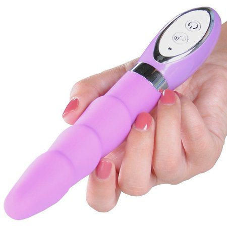 Pink B.O.B. Textured Vibrating Massage Stimulator High Quality Silicone
