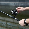 thumbnail image 2 of Carrete de pesca giratorio de metal de alta velocidad G-Ratio 5.2: 1 sin línea (plata) Tmvgtek pescar, 2 of 6