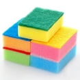 thumbnail image 4 of 10PCS Kitchen Cleaning Brush Decontamination Sponge Wipe Set for Efficient Cleaning with Random Color Options, 4 of 6
