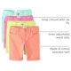 thumbnail image 4 of Pantalones cortos sólidos de The Children's Place, pack de 4, talla 8, 4 of 5